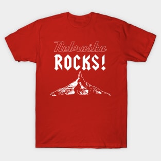 Nebraska Rocks T-shirt by Corn Coast T-Shirt